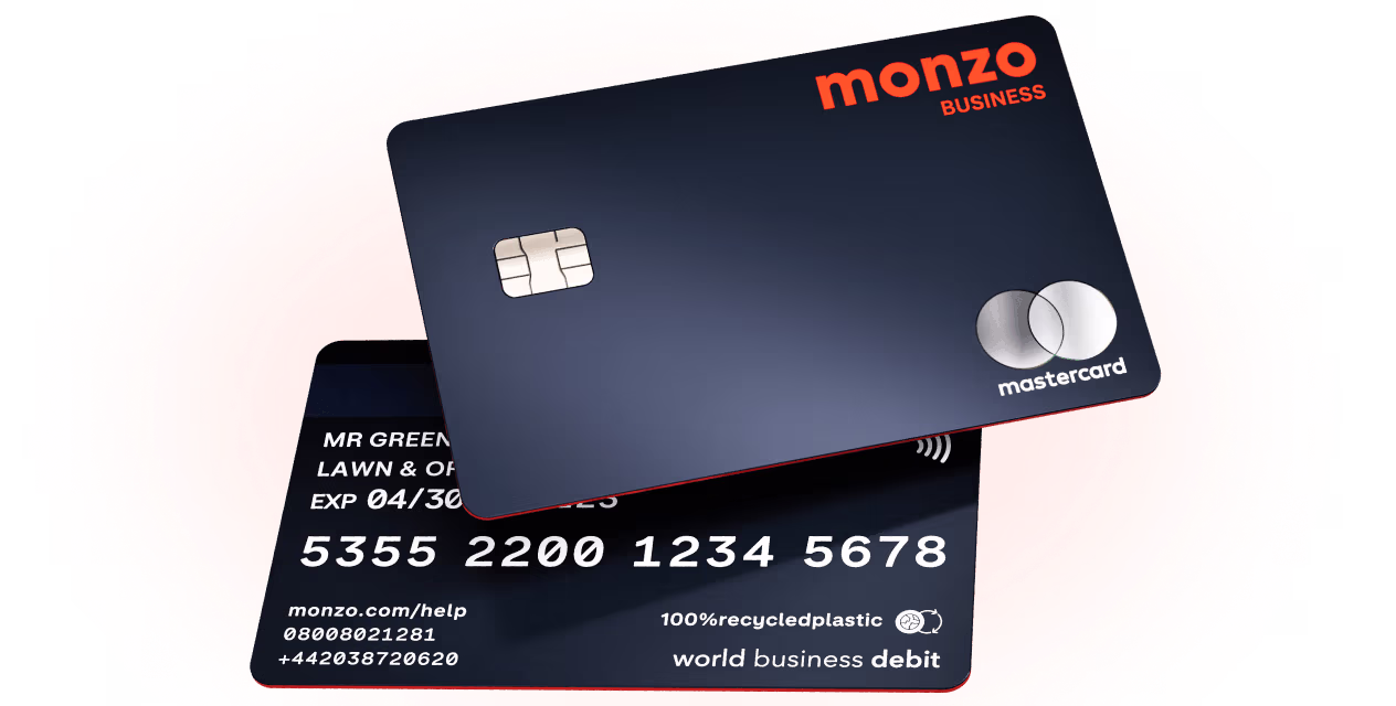 Monzo Business cards