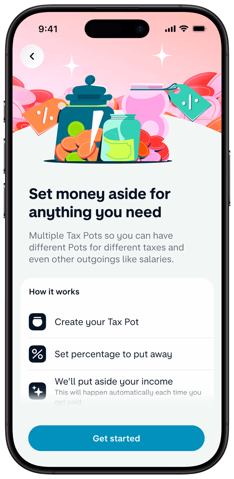 Monzo app showing digital receipts feature